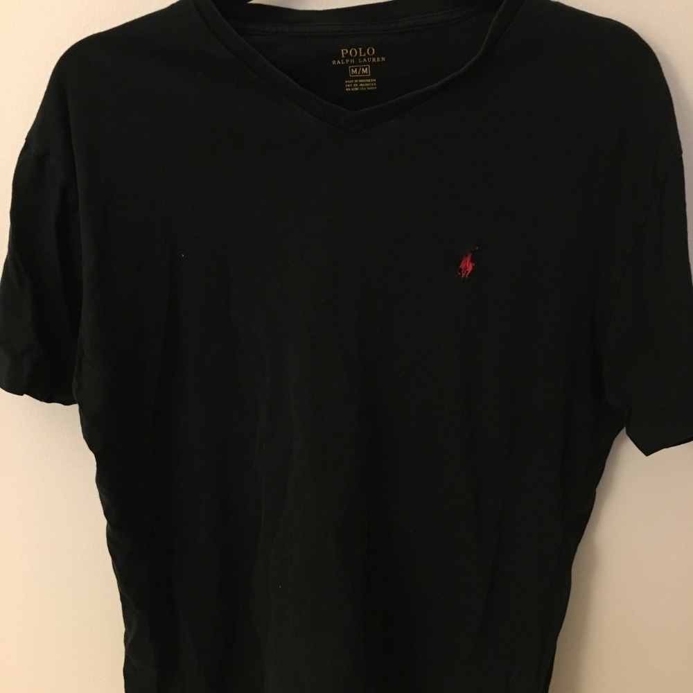 Men's black Ralph Lauren t-shirt (M)